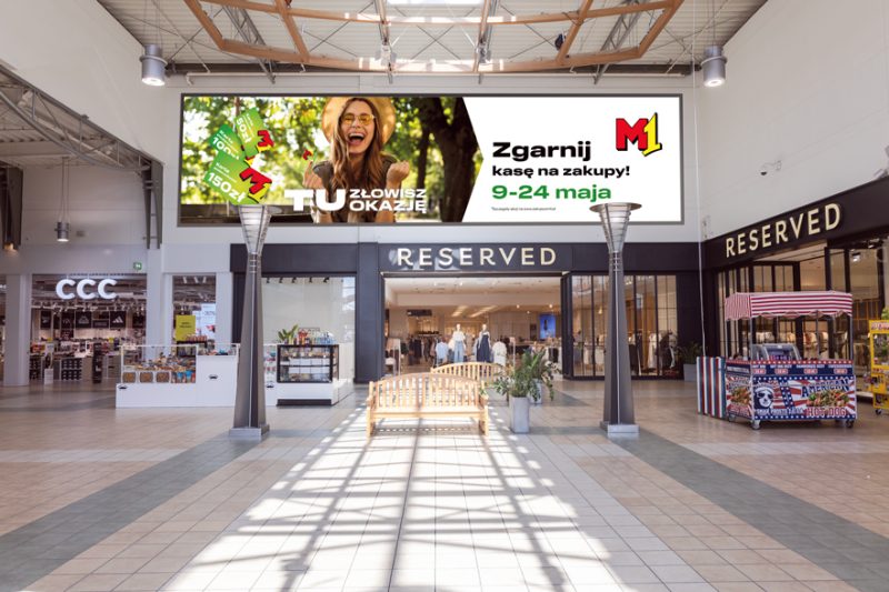 zdjęcie powierzchni reklamowych do wynajęcia w m1 radom